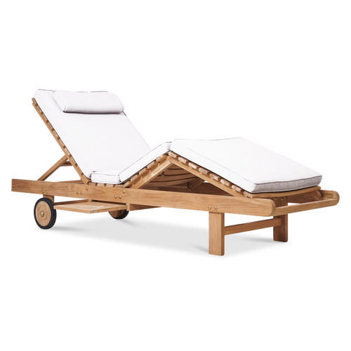 Rose Outdoor Teak Lounger